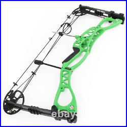 0-70lbs Compound Bow Set Hunting Bow Archery Sports Bow RH LH Hunting