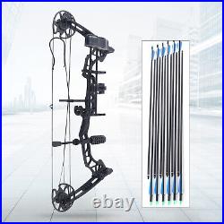 11 Bow Gear Compound Bow Arrows Hunting Shooting Arrow Archery Set 35-70lbs