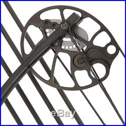 15-70lb Adjustable Powerful Chikara Compound Archery Shooting Bow & Arrows Set