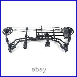 16-30 35-70lbs Compound Bow Arrows Kit 320fps Adjustable Archery Hunting Target