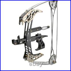 25lbs Mini Compound Bow Set 14 Triangle Bow Arrows Archery Hunting Fishing