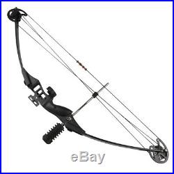 3040lbs Black Compound Bow Set Archery Hunting Hunting Outdoor Right Hand Bow