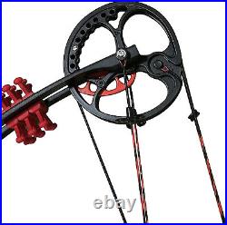30-60Lb Steel Ball Compound Bow Hunt Fishing Adjustable Draw Accessories Archery