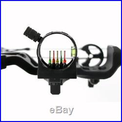 30-60lbs Archery Hunting Right Hand Compound Bow Sights Stabilizer Arrow Rest
