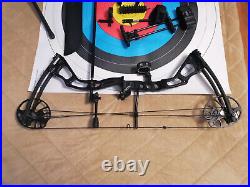 35-70Lbs 329fps Adult Compound Bow Kit Archery Hunting Shooting & 12 Arrows UK