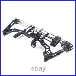 35-70Lbs 329fps Adult Compound Bow Kit Archery Hunting Shooting & 12 Arrows UK