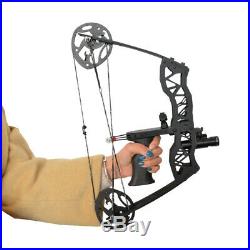 35lbs Mini Compound Bow Arrow Set 16 Hunting Archery Right Left Hand LaserSight