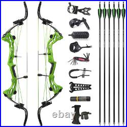 40-55lbs Recurve Bow Hunting Fishing 320FPS Compound Bow Archery Target Shooting