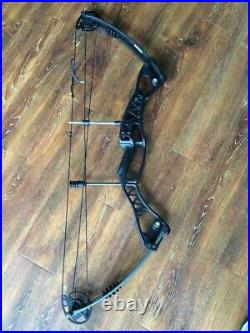 40-60lbs Adjustable Compound Bow 40'' Archery Right Left Hand Aluminum Hunting