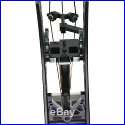 40-70lbs Compound Bow Short Axis Adjustable 350FPS Archery Hunting Let-off 90%
