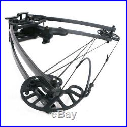 50lbs Archery Triangle Compound Bow Hunting Right Left Hand Men Target 270fps