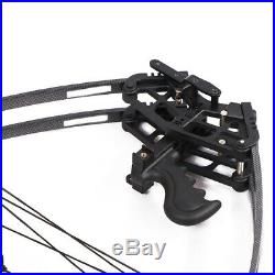 50lbs Archery Triangle Compound Bow Hunting Right Left Hand Men Target 270fps