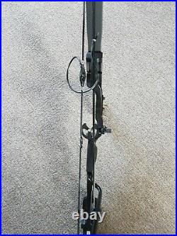 55LB Black Hotaka Rambo Style Compound Archery Shooting Bow & Adjustable Sight