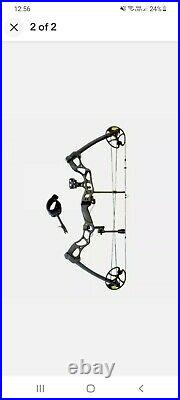 70lb draw rate, 30draw. Compound bow with accessories
