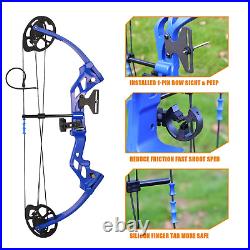 A208 Compound Bow and Arrow Set, 16-20 Lbs Draw Weight, Right Handed Bow for