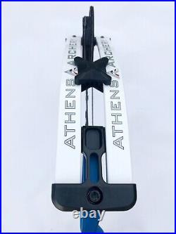 ATHENS Peak 38 Compound Bow 2022, LH, 50 60lbs, blue, 27.5? -33.5 light use, UK