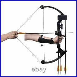 Adolescents Youth Archery Compound Bow 27 15-20lb Accessories Aluminium Arrows