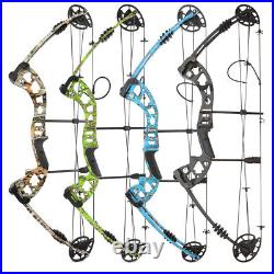 Archery Compound Bow 30-55lbs Unassembled Adult Fishing Hunting RH LH Target