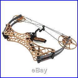 Archery Compound Bow 350fps 40-85lbs Short Axis Adjustable Hunting Fishing