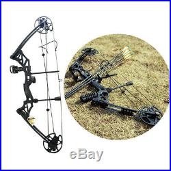 Archery Compound Bow Adjustable 30-70lbs Right Hand Arrow Rest Shooting Hunting