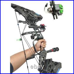 Archery Compound Bow Steel Ball 21.5lbs-60lbs Dual Purpose Arrows Hunting Kit