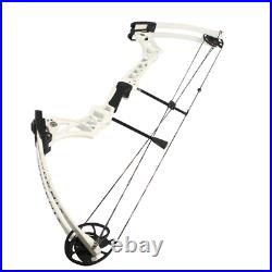 Archery Compound Pulley Bow Arrow Sets 30-55Lbs Adjustable Axle To Axle 40Inch
