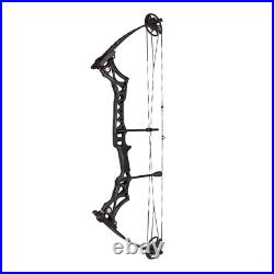 Archery Compound Pulley Bow Arrow Sets 30-55Lbs Adjustable Axle To Axle 40Inch