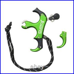Archery Thumb Bow Release Aids 3 or 4 Fingers Trigger Caliper Grip Compound Bow