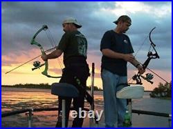 Bowfishing Reel Versatile Right and Left Hand for Recurve Compound Bow