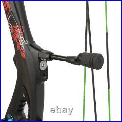 Carbon Compound Bow 0-70lbs Adult Hunting 345fps Archery Youth Shooting Target