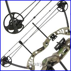 Compound Archery Bow 30-55lbs Adjustable Draw Power Target Shooting Hunting