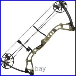 Compound Archery Bow Mirage 15-70lbs Adjustable Power Target Practice 300FPS