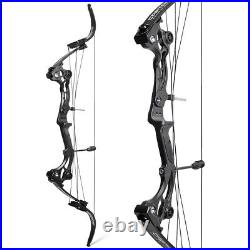 Compound Bow Archery 40-55lbs Recurve Bow Hunting Fishing Target Shooting 320FPS