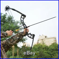 Compound Bow Arrows Set 30-55lbs Adjustable Archery Shooting Hunting 310FPS