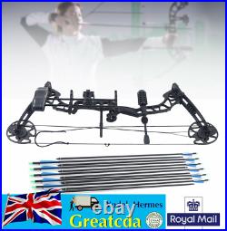 Compound Bow Arrows Set 35-70lbs Hunting Fishing Archery Adult Target Outdoor