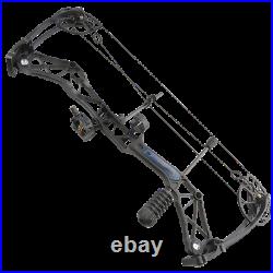 Compound Bow Arrows Set 50-70lbs Adjustable Aluminum Archery Hunting IBO 320FPS