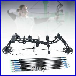 Compound Bow Arrows Set Adjustable Archery Hunting Shooting Arrow Rest 35-70 lbs