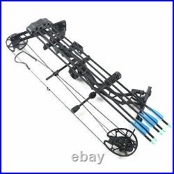 Compound Bow Arrows Set Adjustable Archery Hunting Shooting Arrow Rest 35-70 lbs