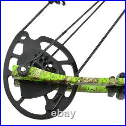 Compound Bow Carbon Arrow Set 30-55lbs Adjust Archery Field Bow Hunting Shooting