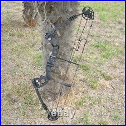 Compound Bow Carbon Arrows Set 30-55lbs Adjustable Archery Bow Shooting Hunting