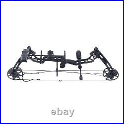 Compound Bow Kit with 12 Arrows Hunting Target Shooting Practice Tool 35-70lbs
