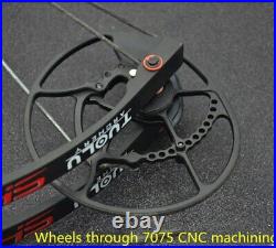 Compound bow 40-70Lbs car shooting hunting short axis triangle fishing outdoor