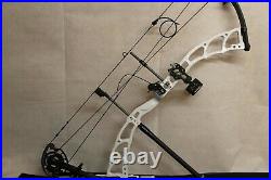 Diamond Medalist 38 Compound Bow 60lbs In White Right Handed DL 23 32.5