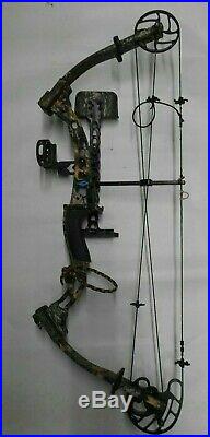 Diamond by Bowtech Justice Compound Bow Hunting Package! RH 28 55-70lb