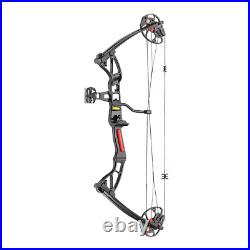 Ek Archery Rex 15-65lb Compound Bow (black)