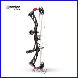 Headhunter Velocity X10 Compound Bow Black Rth Package, 60-70lb, 27-30
