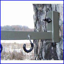 High-Quality Easy-To-Attach Secure Better Tree Stand Bow Hanger Includes Two A