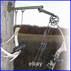 High-Quality Easy-To-Attach Secure Better Tree Stand Bow Hanger Includes Two A