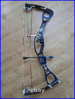 Hoyt CRX35, Sight, Case, Release Aids, Arrows, Long Rods