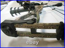 Hoyt Charger Camo Compound Bow Package! RH 28 50-60lb. Sight & stabilizer